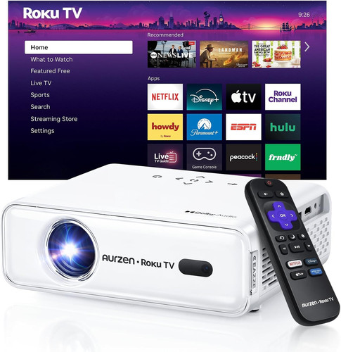 Roku proiettore smart con - tv,