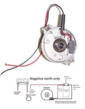 Kit accensione elettronica adatto a Fiat 850 & Spider Marelli S188AA Distributore