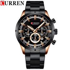 CURREN orologi NEW YORK uomini