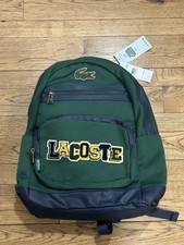 Zaino lacoste varsity logo - varsity,