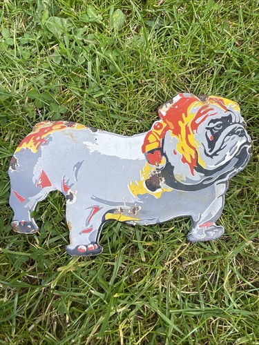 Unusual english bulldog enamel - english,