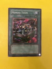 YU GI OH CARTA MONDO TOON SUPER RARA SDM-I076 VINTAGE DECK YUGI INTROVABILE