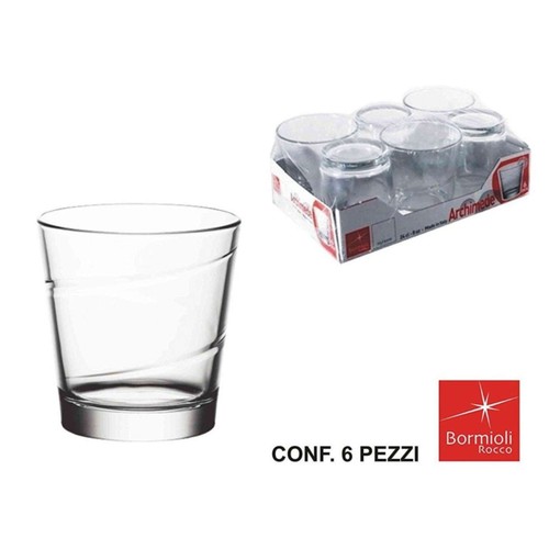 Bicchieri archimede acqua - c6,