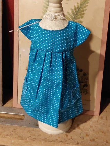 Vestito bambola bleuette - vestito,