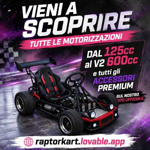 Raptor kart - raptor, go-kart