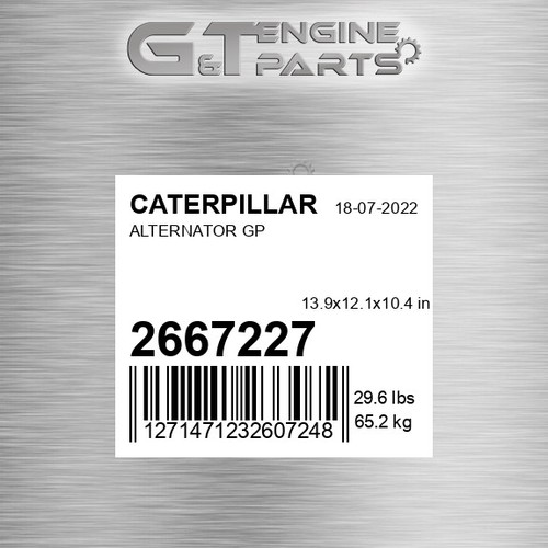 2667227 alternatore adatto - gp,
