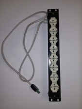 Mazzeri A. &  Professional Multipresa 8 posti da rack 19'' 16A, prese Vimar