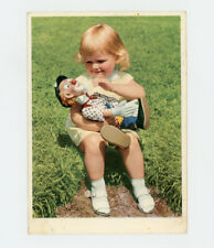 Bambina Clown Horror Paura Pupazzo Cartolina Viaggiata Foto