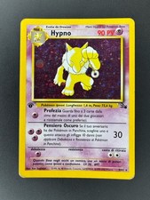 Hypno 8/62 ITA Italiano Set Fossil Prima Edizione Carte Pokémon Cards