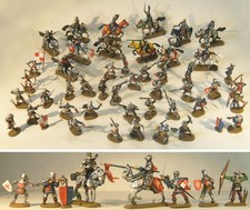 LATE MEDIEVAL KNIGHTS painted
