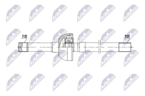 Nty albero trasmissione - albero, di