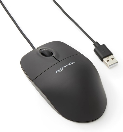 Mouse ottico nero - , con