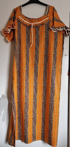 Abito lungo donna africano