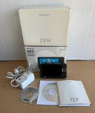 Creative ZEN Vision W 60 GB lettore multimediale digitale video/FM/MP3/CF usato in ottime condizioni PMC-HD0004