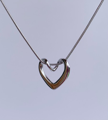 Collana cuore intrecciato