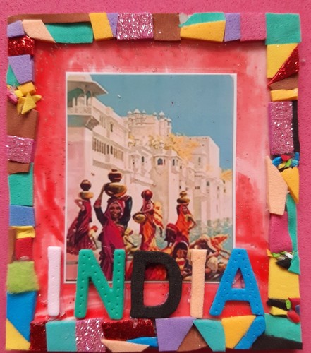 India travel souvenir - india, fridge