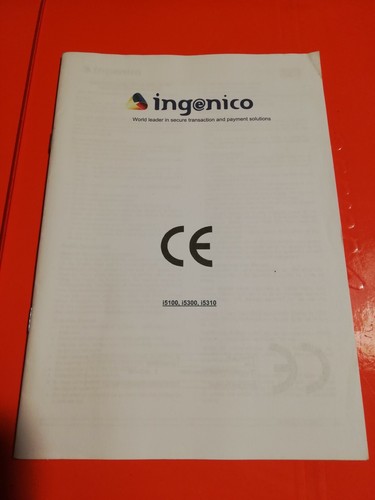 Manuale uso ingenico i5100 - d'uso,