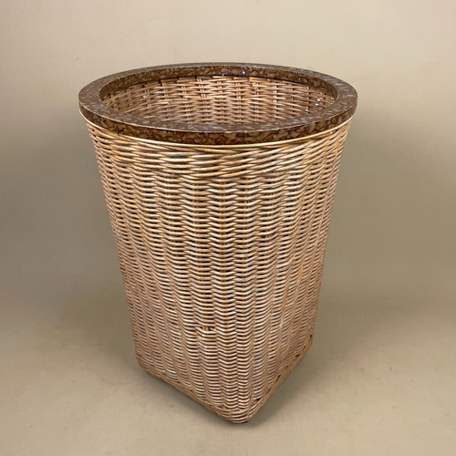 Cesto vimini legno - in,