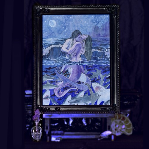 Acquerello originale fine - , art