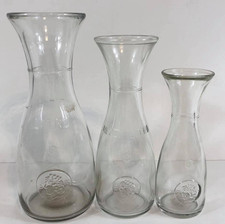 Caraffe Antiche Bormioli Rocco Made in Italy 3 Caraffe 1L 1/2 L 1/4 L