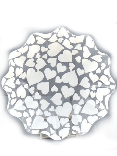 Vassoio plexiglass ondulato - in,
