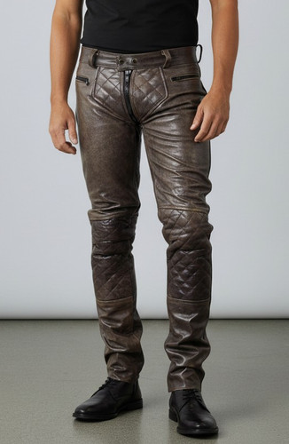 Pantaloni bikers uomo vera