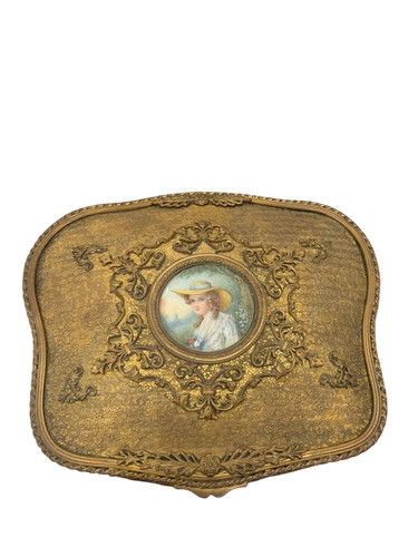 Antica scatola cofanetto