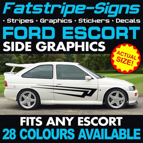 Adatto per ford escort strisce - per,