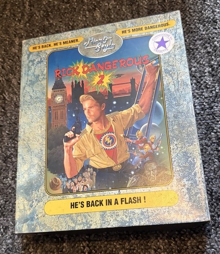 Rick dangerous commodore - dangerous, 64