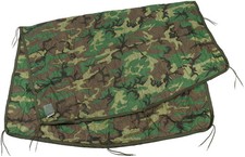 Poncho originale US Army Military Combat GI fodera bosco 160x225 cm