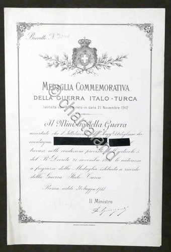 Autorizzazione fregiarsi - a,