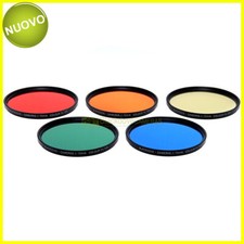 72mm. kit 5 filtri colorati
