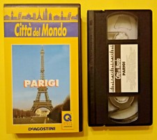 Vhs Film Ita Documentario Citta'Del Mondo Parigi de agostini Promo  (V19)
