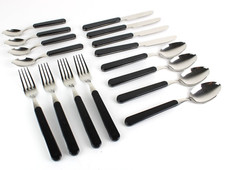 SET Posate 16 Pezzi Cucchiaio Forchetta Coltello Cucchiaino ZANETTI in Acciaio