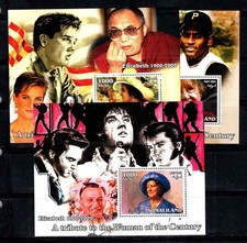 Somalia 2002 Blocco 100% MNH Special, Regina Elisabetta