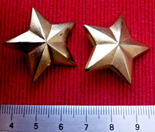 Coppia stellette dorate