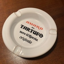 Posacenere pubblicitario Ceramica Amaro Al Tartufo Norcia