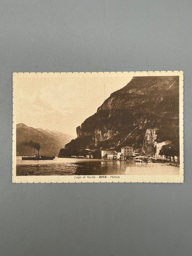 Cartolina lago garda riva - cartolina,