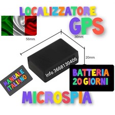 MICROSPIA LOCALIZZATORE GPS