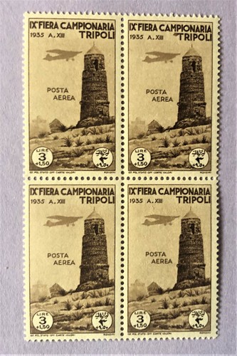 Libia 1935 fiera tripoli - ix, di