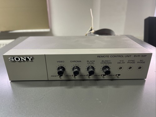 Sony bvr 50p - sony, remote