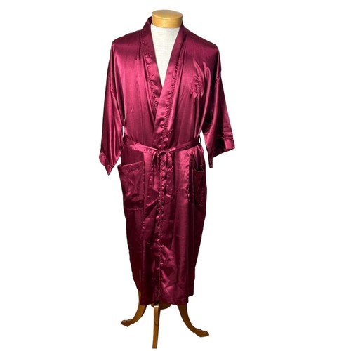 Accappatoio raso rosso - , vintage