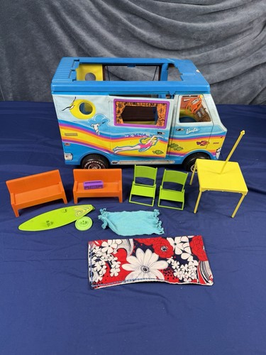 Barbie beach bus - beach, van