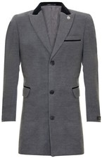 Cappotto Lungo Grigio 3/4 Da