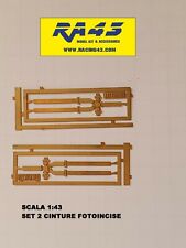 1/43 CINTURA DI SICUREZZA SECURITY BELT CEINTURE DE SÉCURITÉ SICHERHEITSGÜRTEL