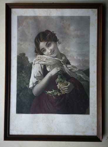 Litografia antica allegoria