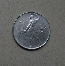 1962 50 LIRE VULCANO