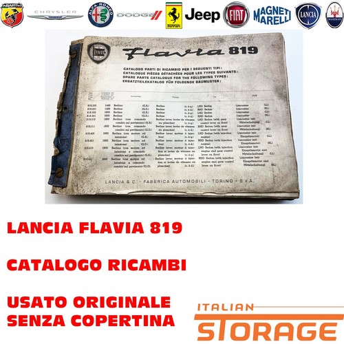 Lancia flavia 819 catalogo - 819,