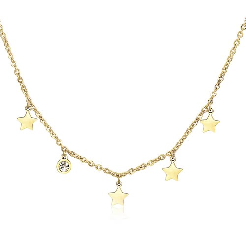 Collana girocollo acciaio - collana,