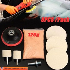 8PCS Car Glass Scrach Remover